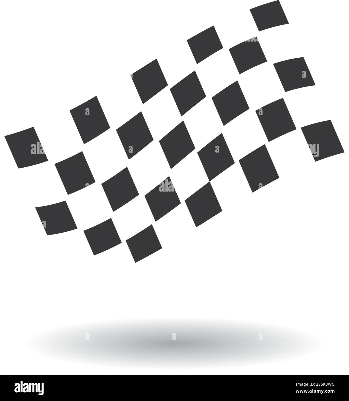 Race flag icon vector template Stock Vector Image & Art - Alamy