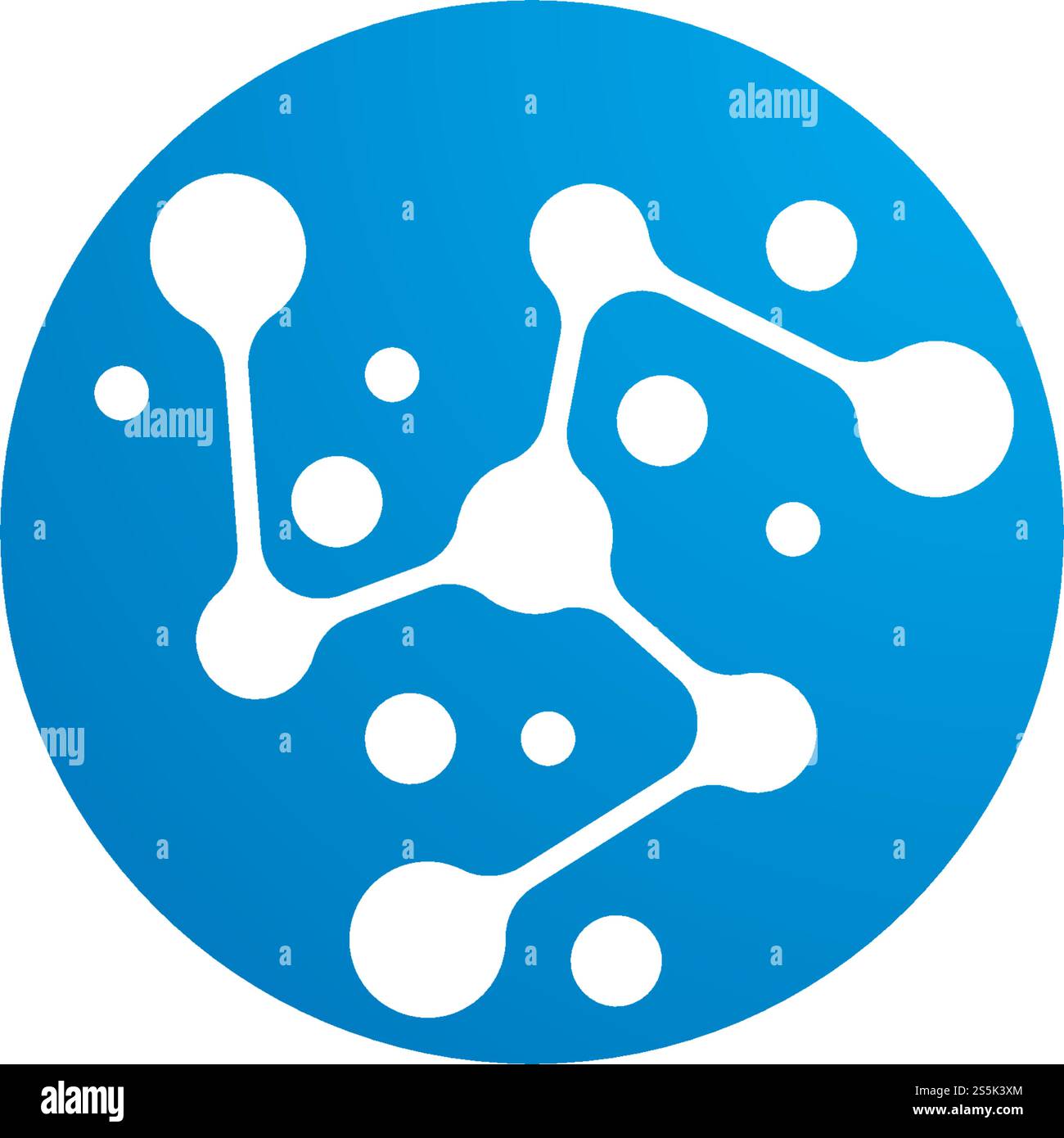 molecule logo vector icon template Stock Vector Image & Art - Alamy
