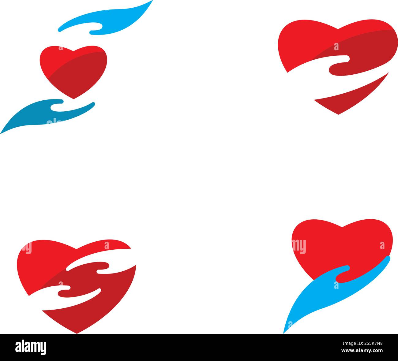 Heart Care logo vector template Stock Vector Image & Art - Alamy