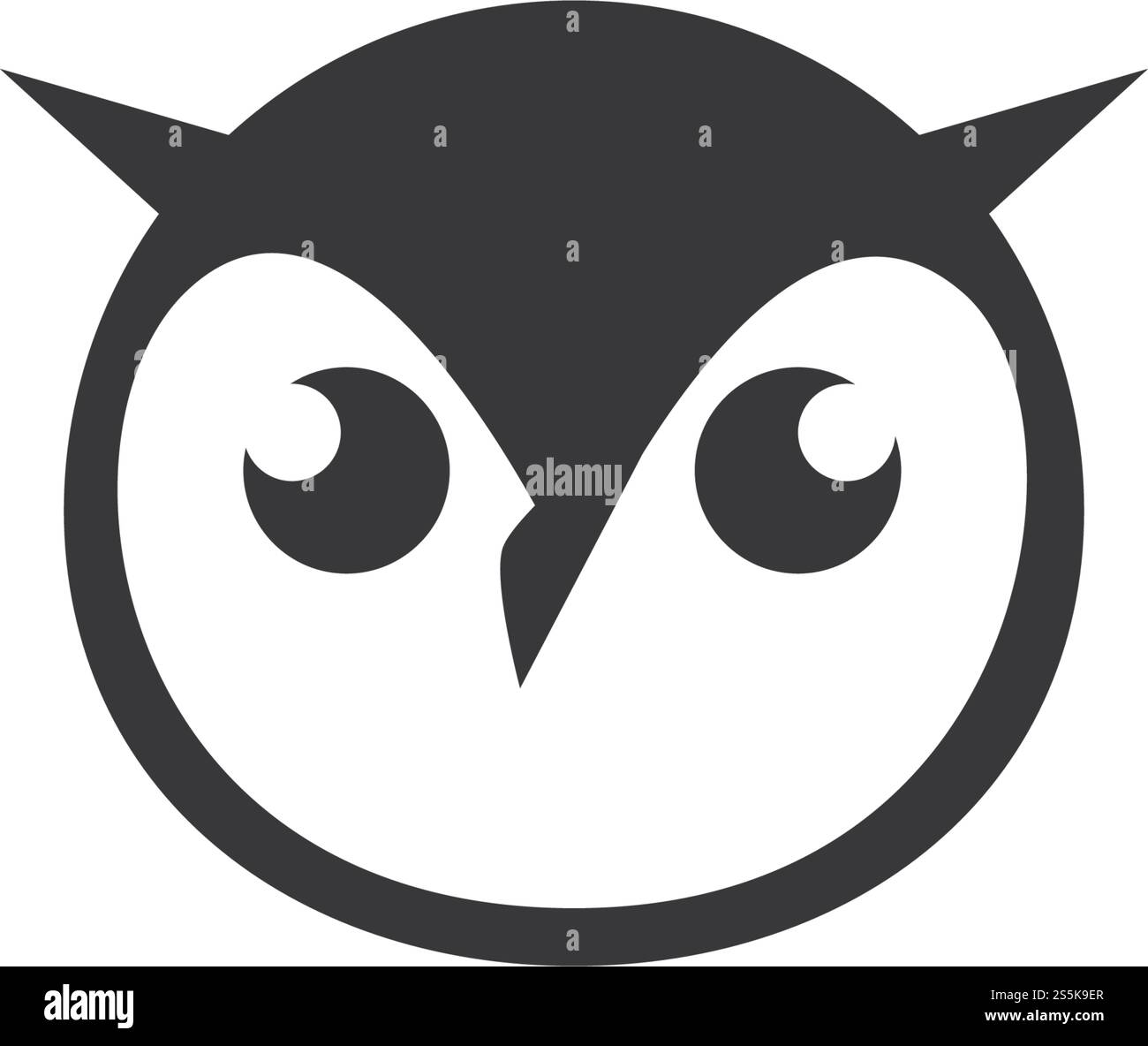 Owl logo vector icon template Stock Vector Image & Art - Alamy