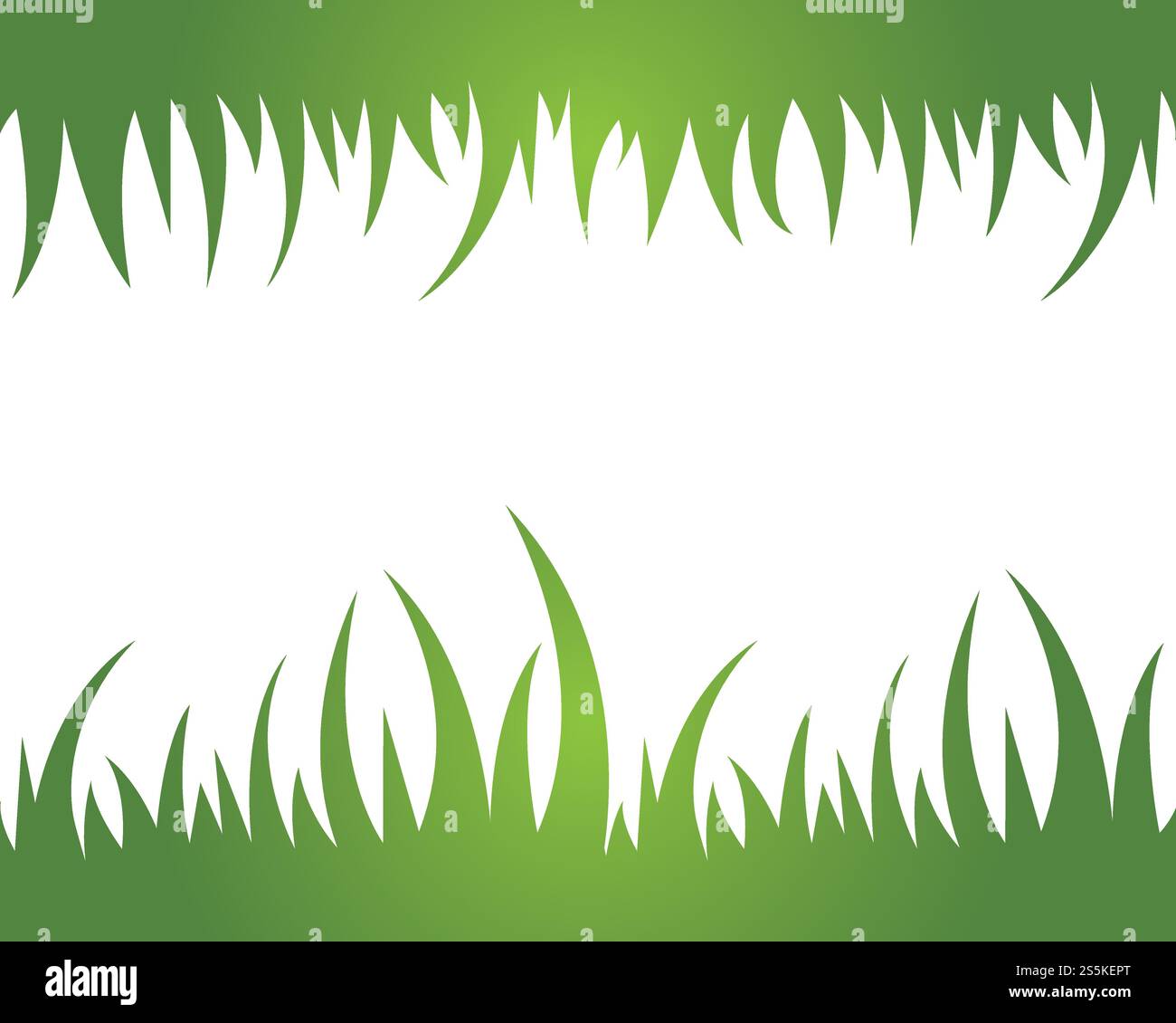 Grass ilustration vector template Stock Vector