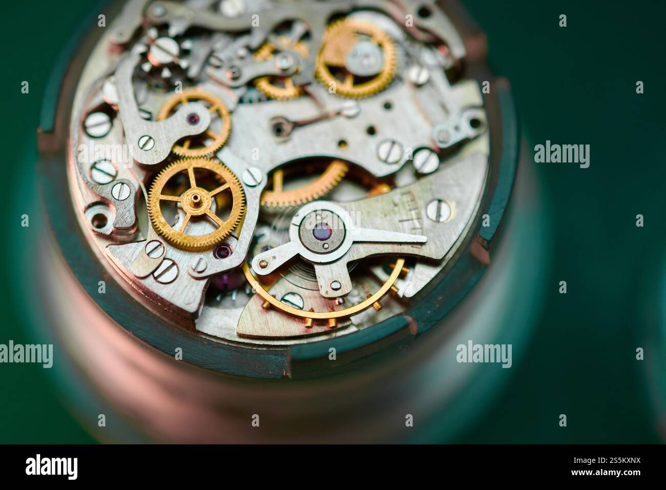 Exploring the Intricate Beauty of a Watch Mechanism Through Macro ...