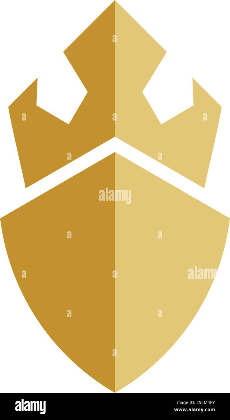 Luxury Crown Logo Template vector illustration Stock Vector Image & Art ...