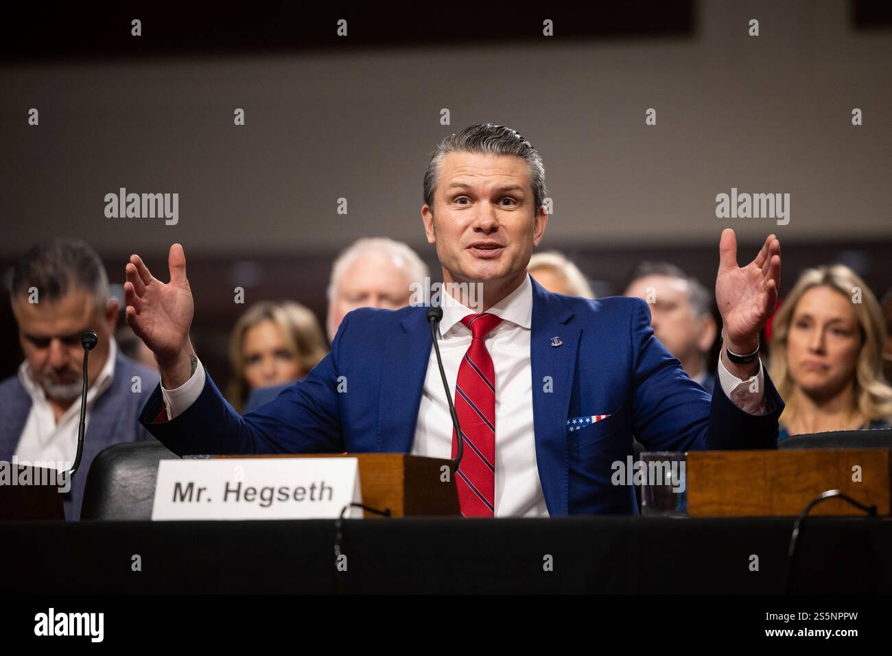 Pete Hegseth, President-elect Donald Trump's nominee to be secretary of ...