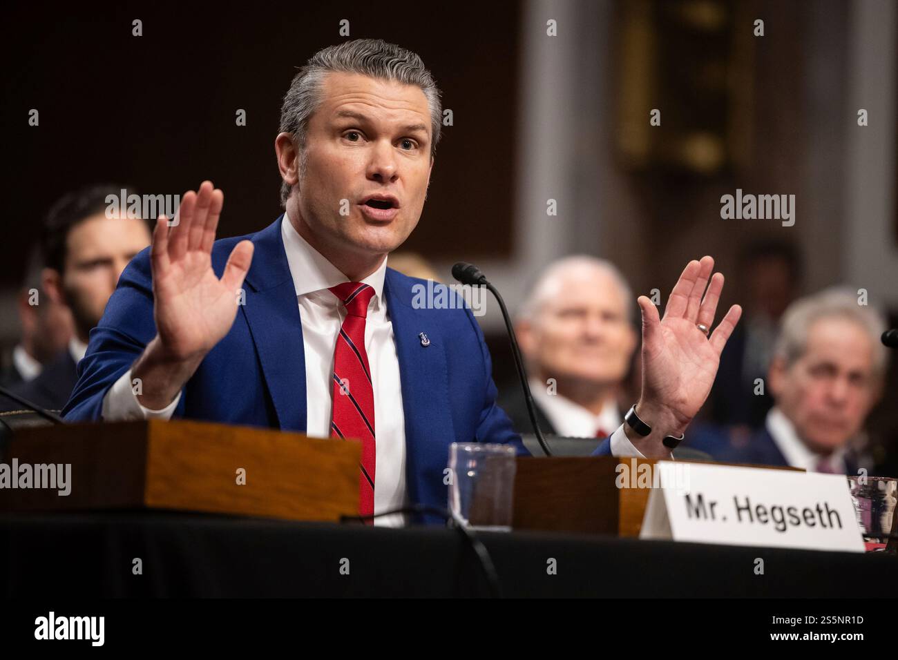 Pete Hegseth Senate Armed Services Committee hearing 2025