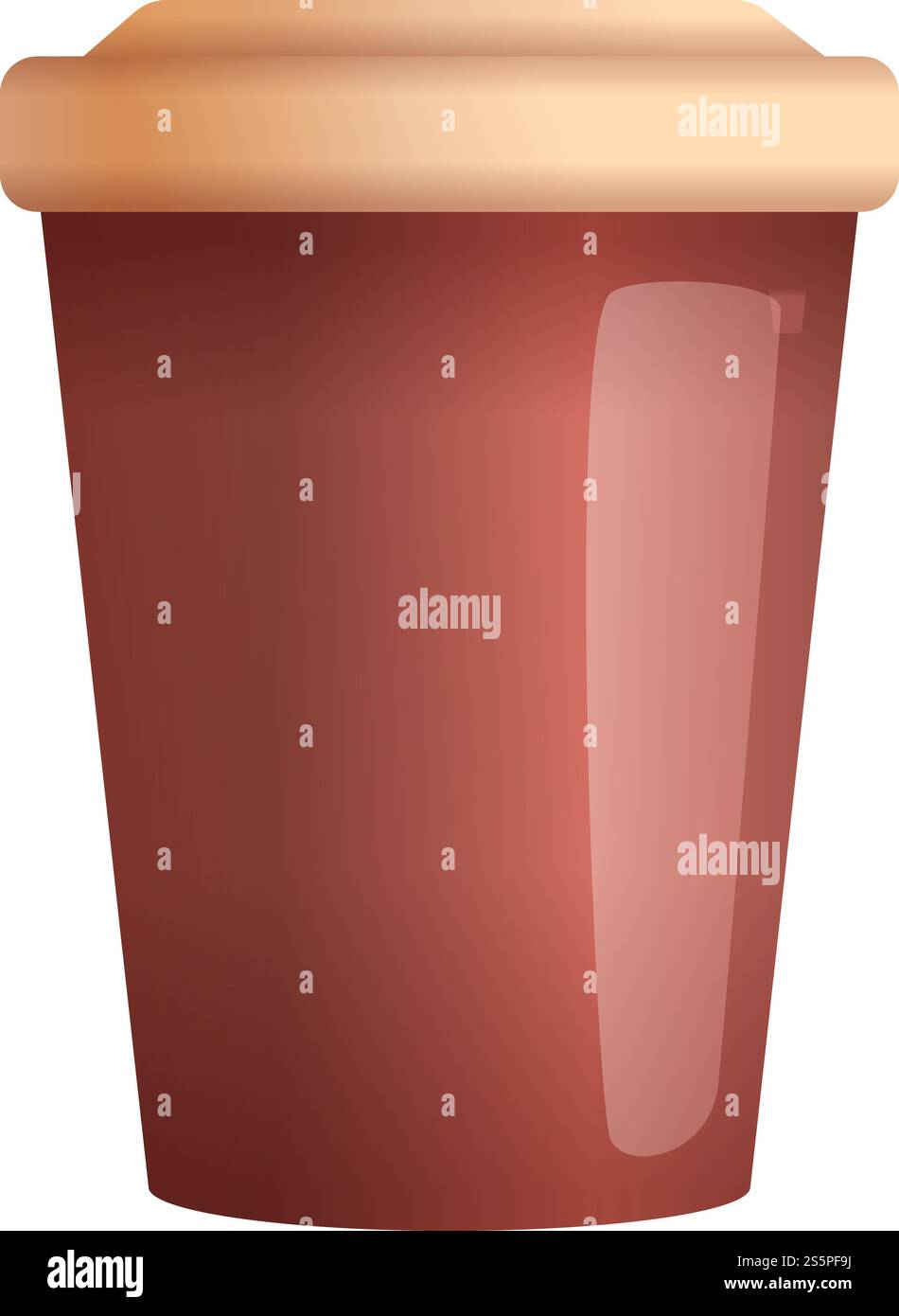 Plain white espresso cup Stock Vector Images - Alamy