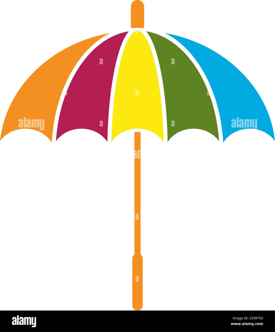 umbrella logo vector template illustration Stock Vector Image & Art - Alamy