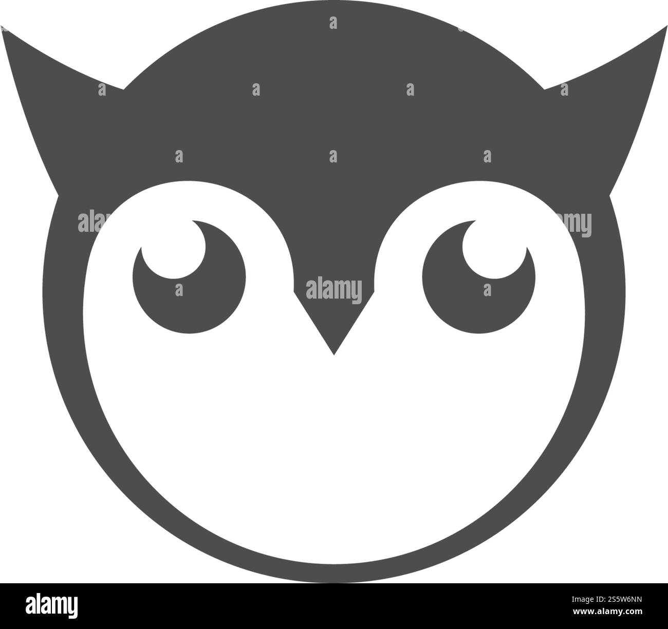 Owl logo vector icon template Stock Vector Image & Art - Alamy
