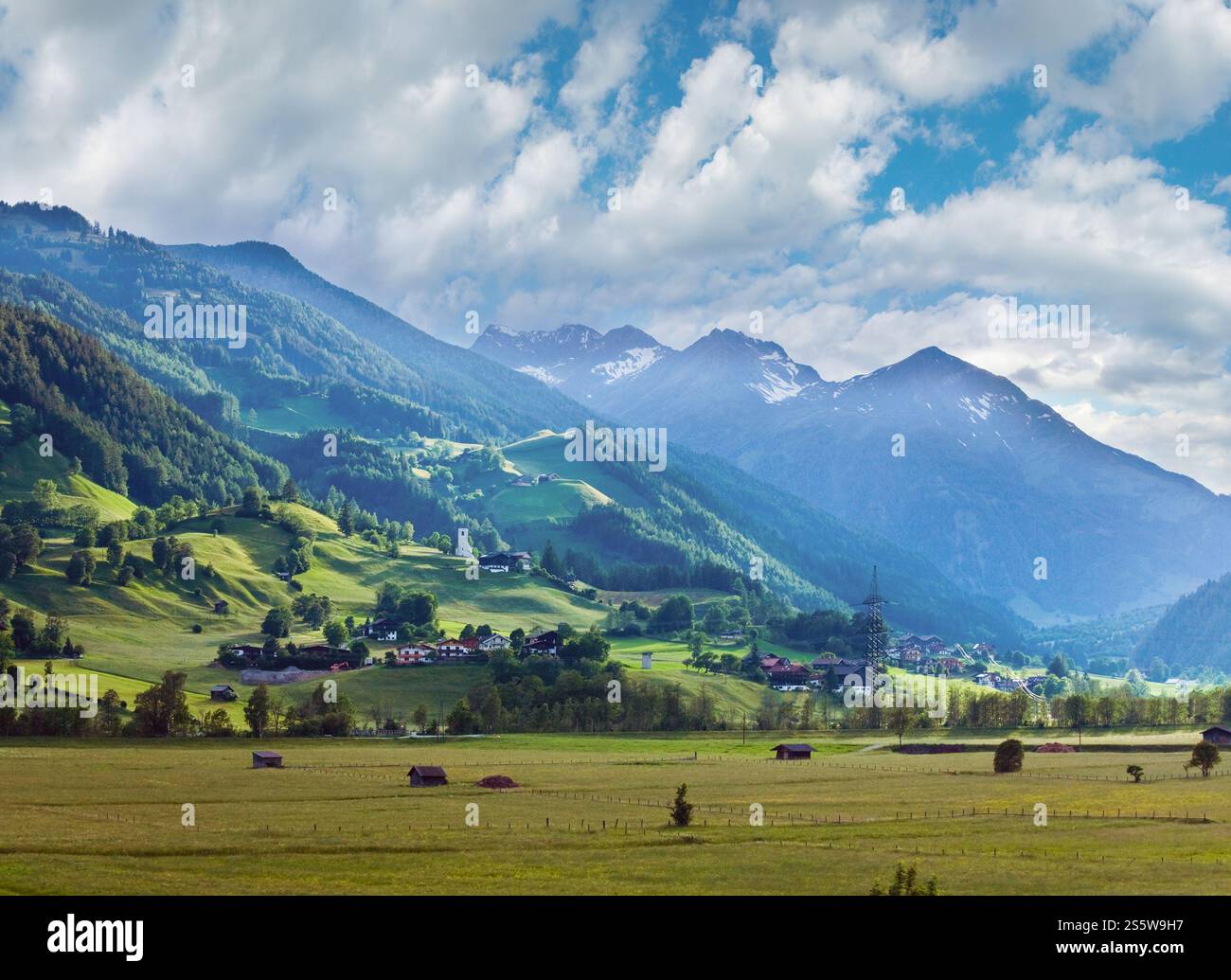 Beautiful view alps mountains hi-res stock photography and images - Alamy