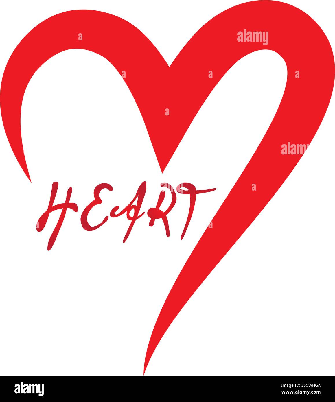 Heart Logo Template vector illustration Stock Vector Image & Art - Alamy