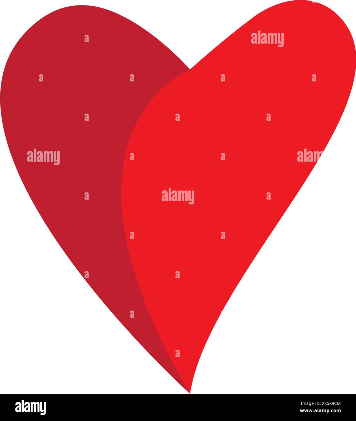 Heart Logo Template vector illustration Stock Vector Image & Art - Alamy