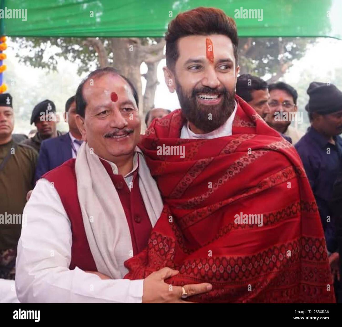 India. 14th Jan, 2025. PATNA, INDIA - JANUARY 14: Union Minister and