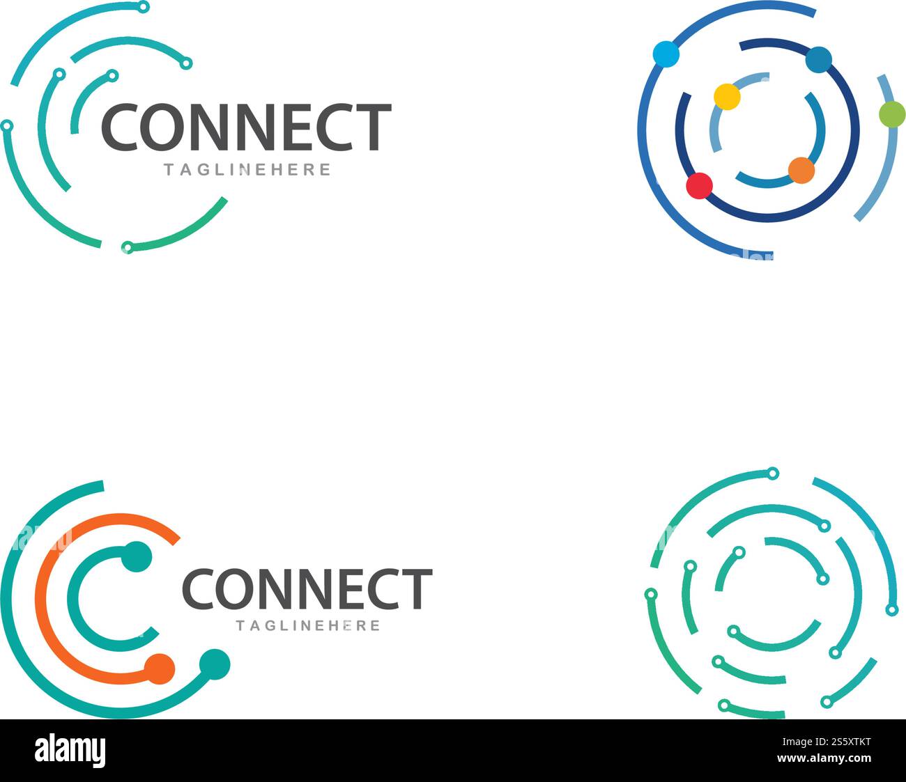 Circuit technology logo vector template Stock Vector Image & Art - Alamy