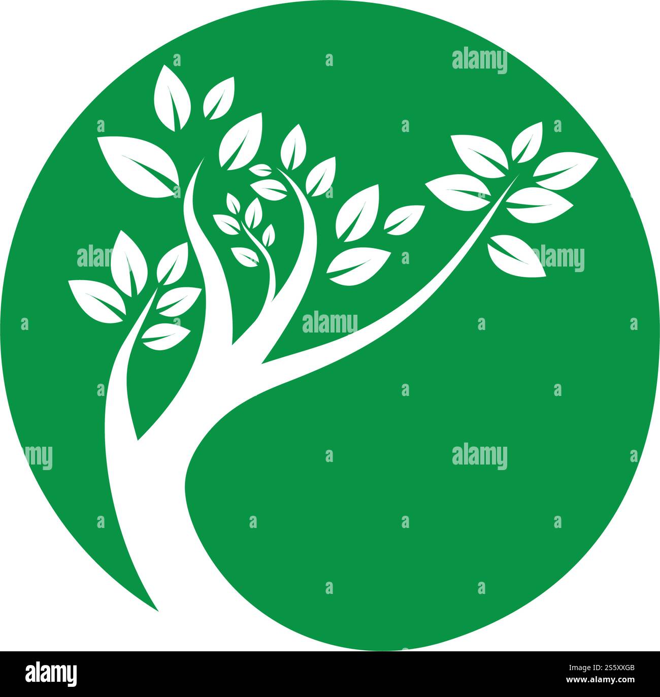 Tree logo template vector illustration Stock Vector Image & Art - Alamy