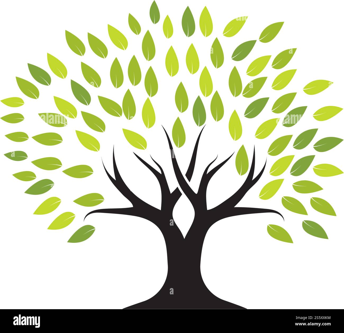 Tree logo template vector illustration Stock Vector Image & Art - Alamy