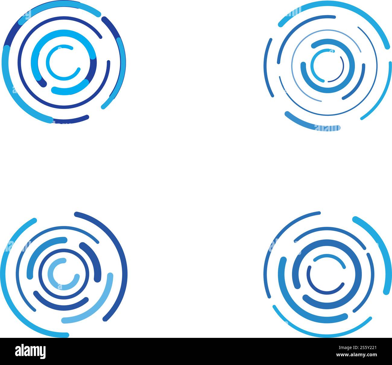 circle line logo template vector design Stock Vector Image & Art - Alamy