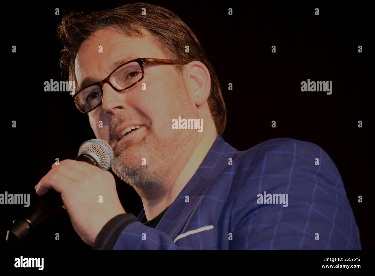 Andre Hartmann Saenger Kabarettist Musiker Muenchen 14.01.2025 ...