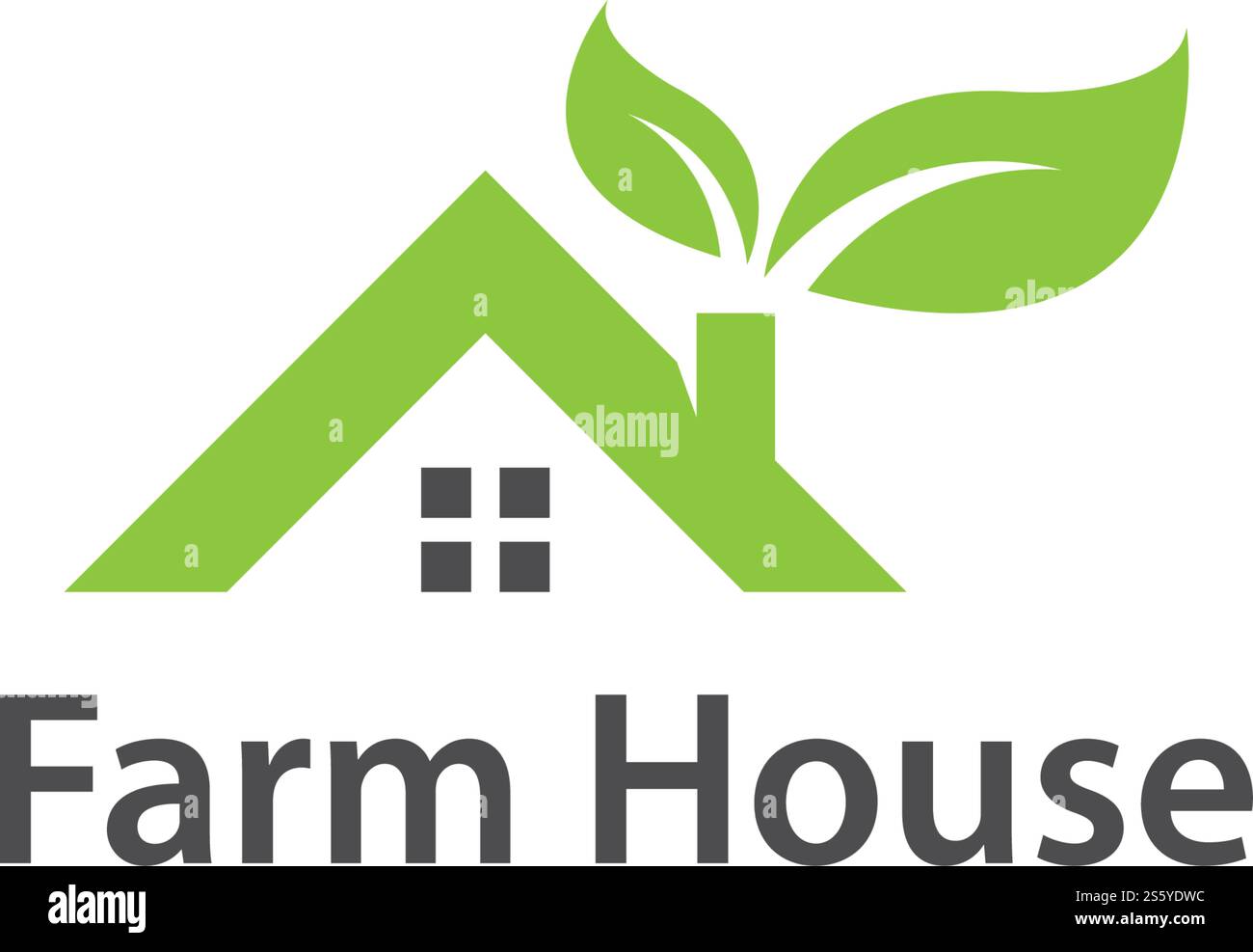 Farm house logo vector icon template Stock Vector Image & Art - Alamy