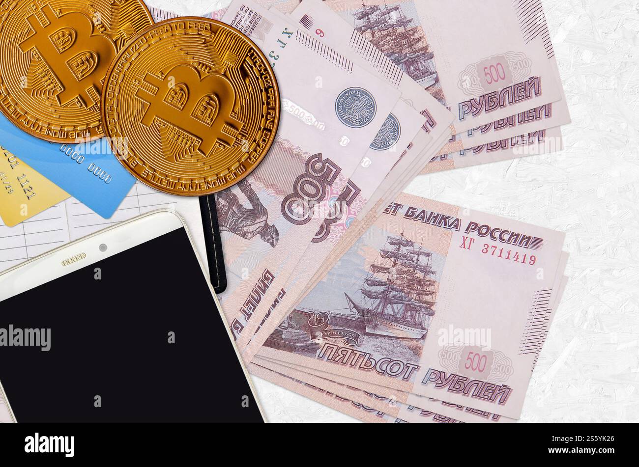 500 russian rubles hi-res stock photography and images - Alamy