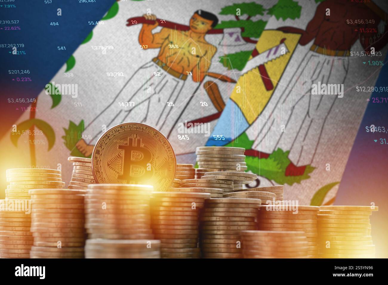 Belize crypto hi-res stock photography and images - Alamy