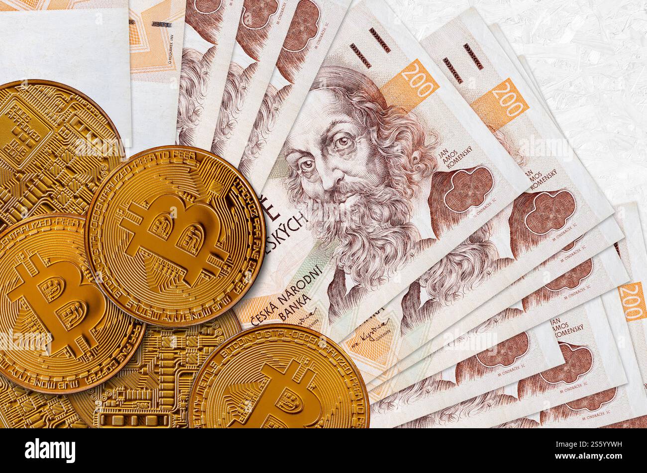 Czech koruna notes hi-res stock photography and images - Page 2 - Alamy