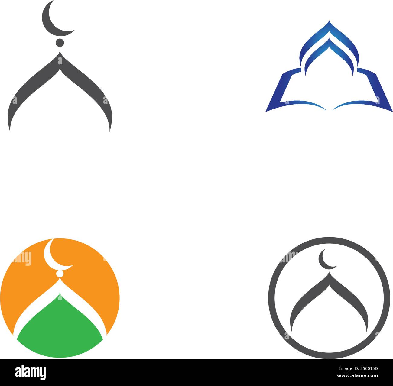 Islamic logo, Mosque icon vector template Stock Vector Image & Art - Alamy