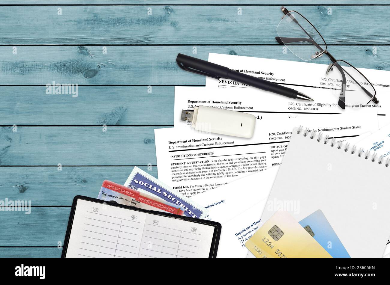 USCIS form I-20 Certificate of eligibility for nonimmigrant student ...