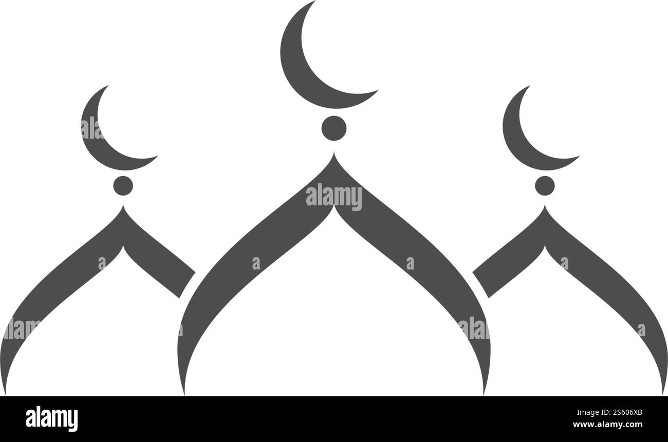 Islamic logo, Mosque icon vector template Stock Vector Image & Art - Alamy
