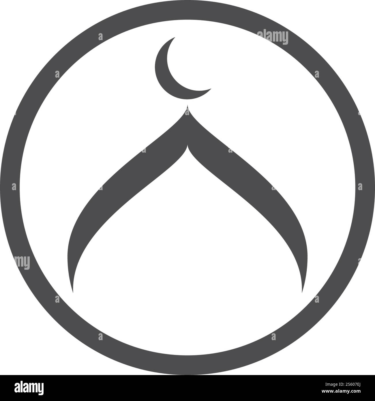 Islamic logo, Mosque icon vector template Stock Vector Image & Art - Alamy