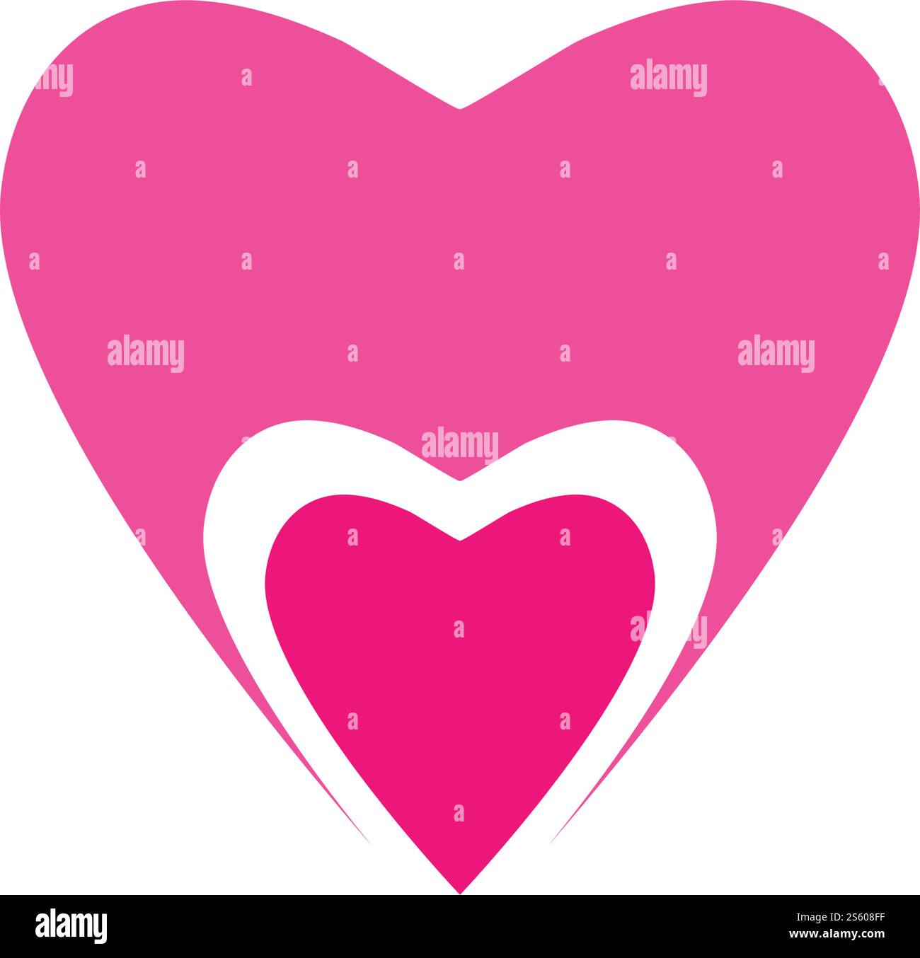 Heart Logo Template vector illustration Stock Vector Image & Art - Alamy