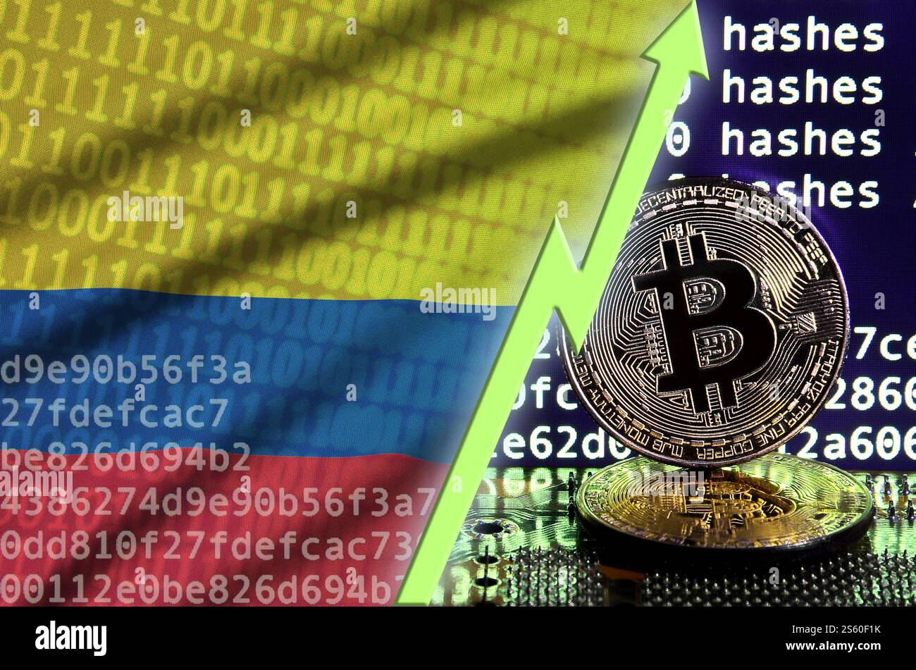 Bitcoin colombia hi-res stock photography and images - Alamy