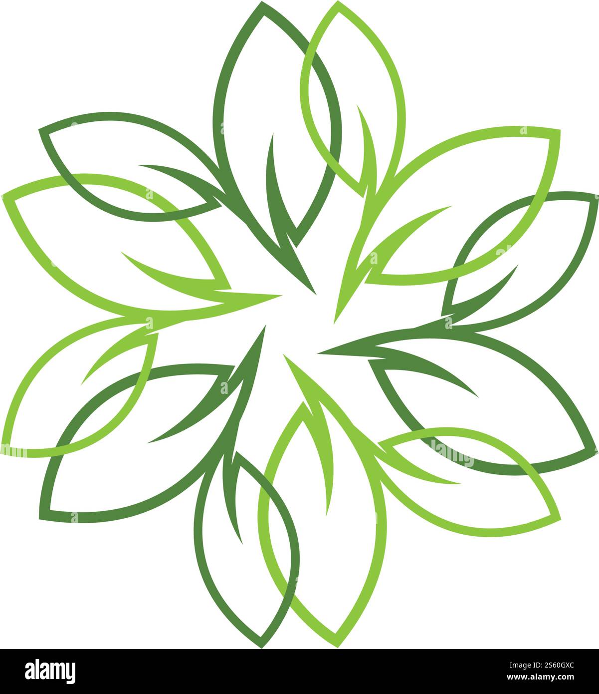 Green leaf logo ecology nature element vector Stock Vector Image & Art ...