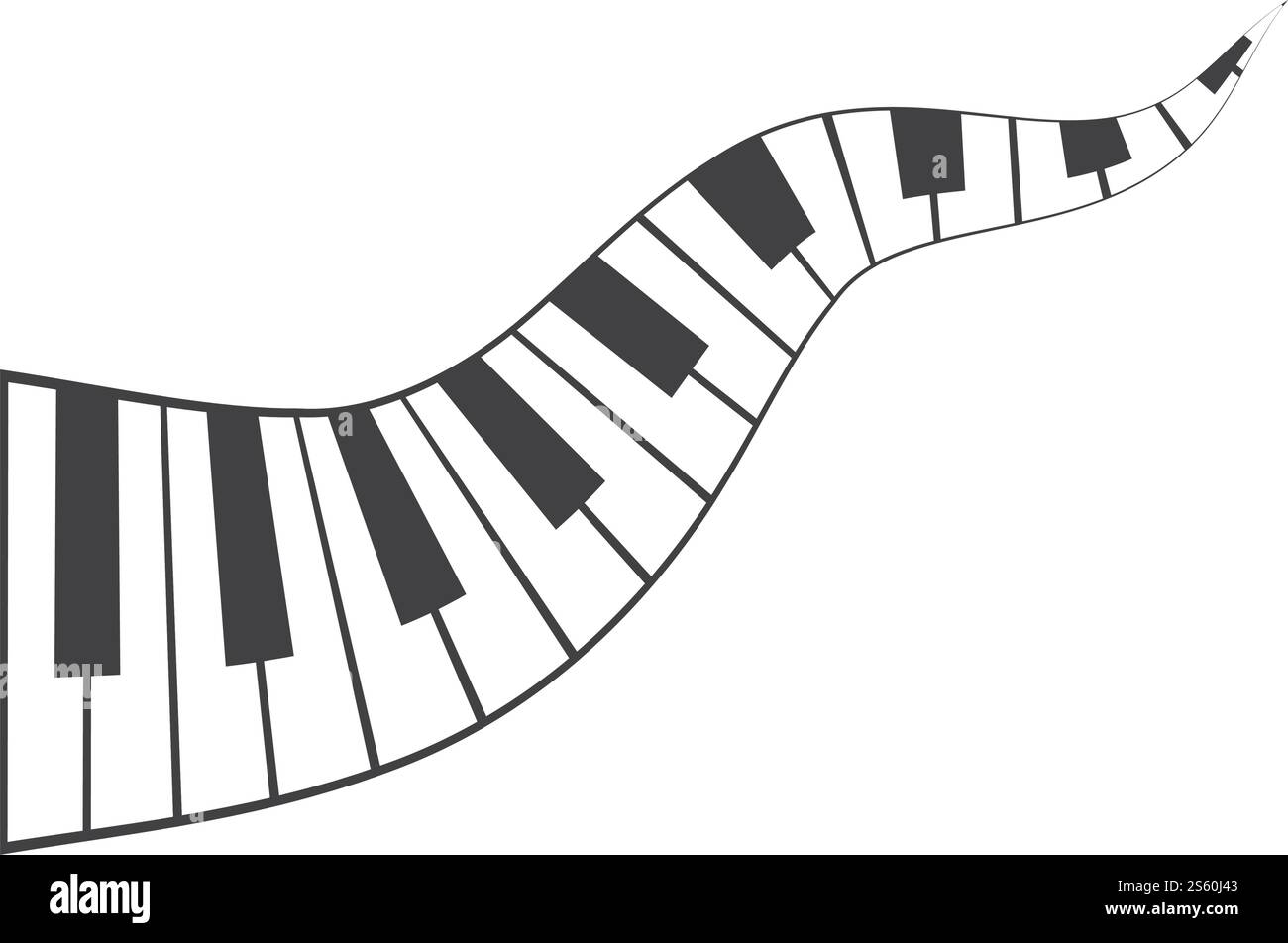 Piano icon vector ilustration template Stock Vector Image & Art - Alamy