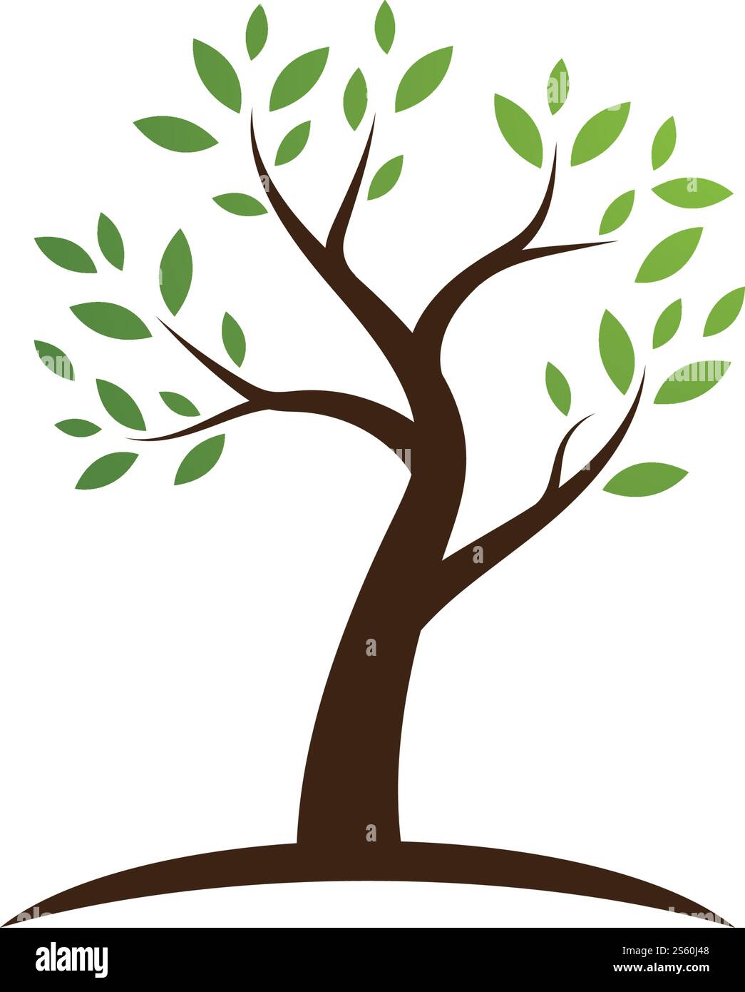 Tree logo template vector illustration Stock Vector Image & Art - Alamy