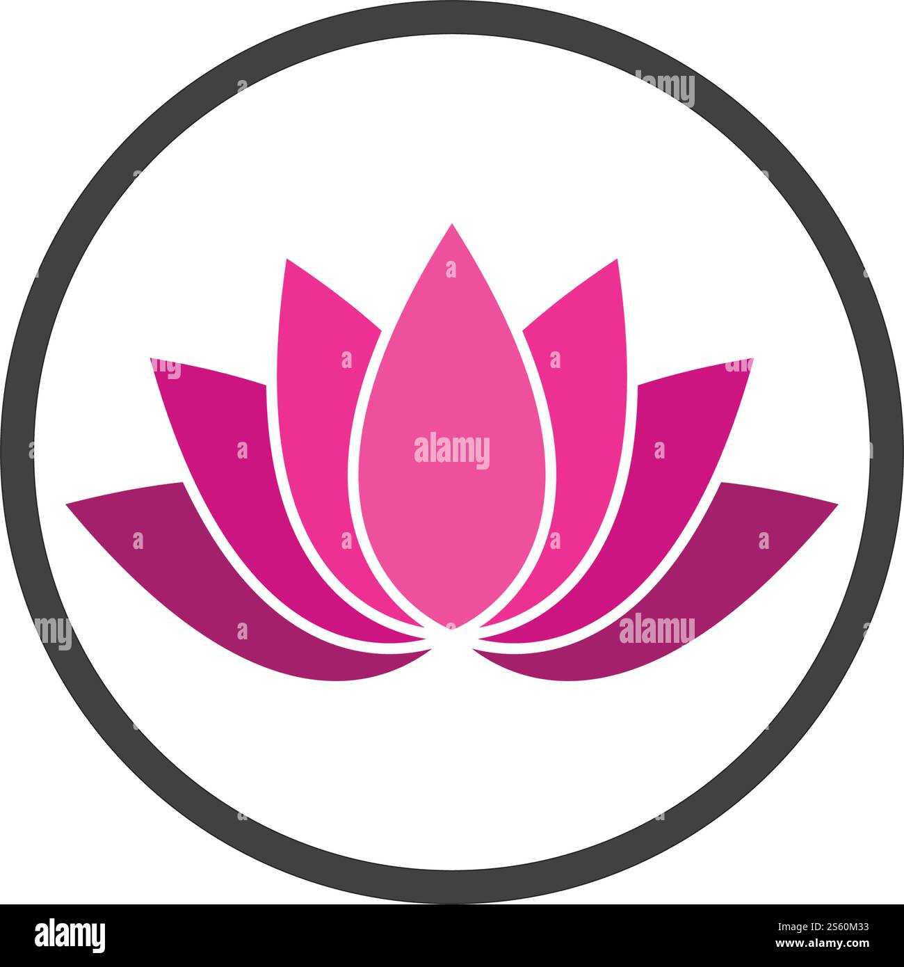 Lotus flowers logo Template icon Stock Vector Image & Art - Alamy