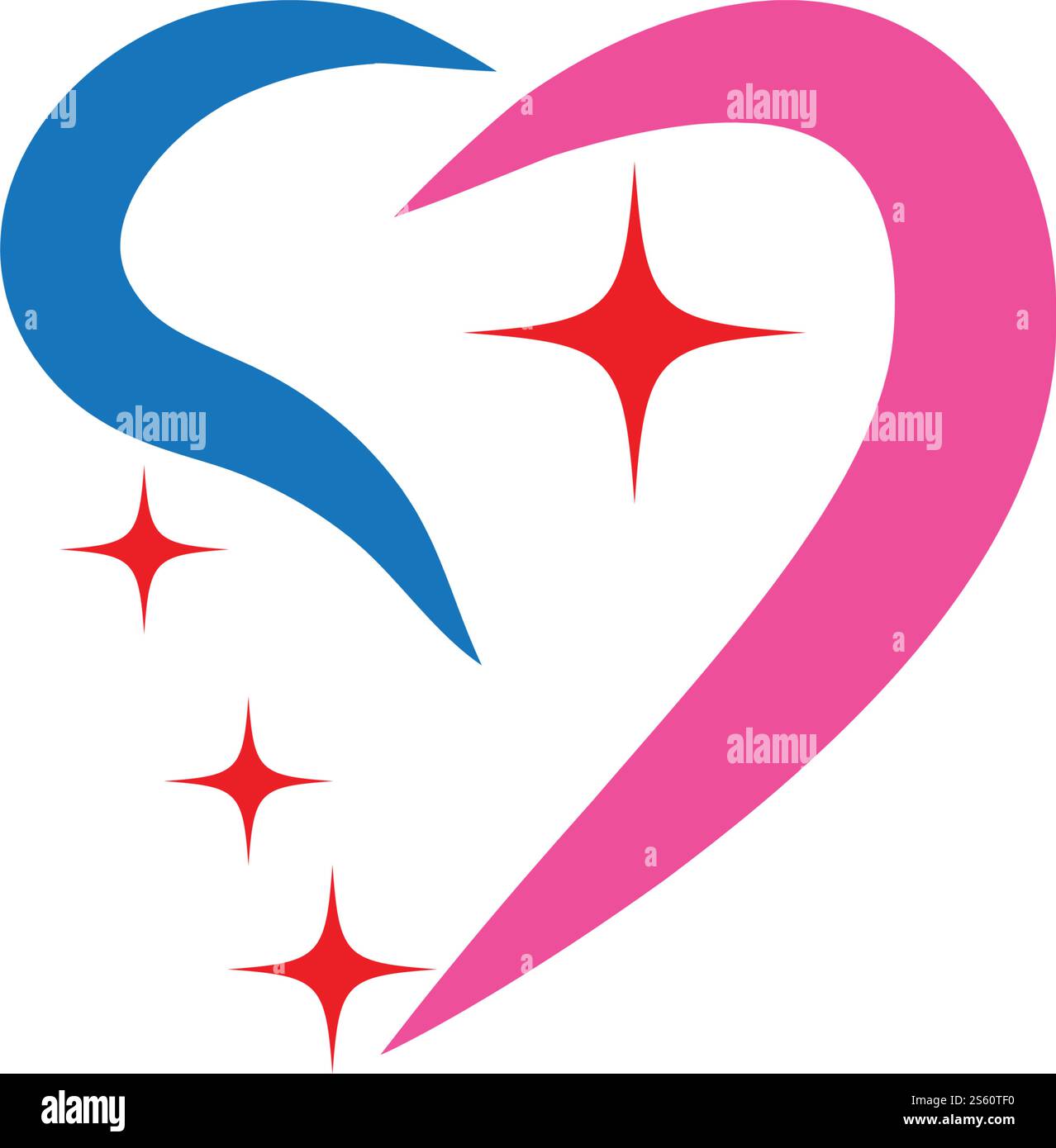 Heart Logo Template vector illustration Stock Vector Image & Art - Alamy