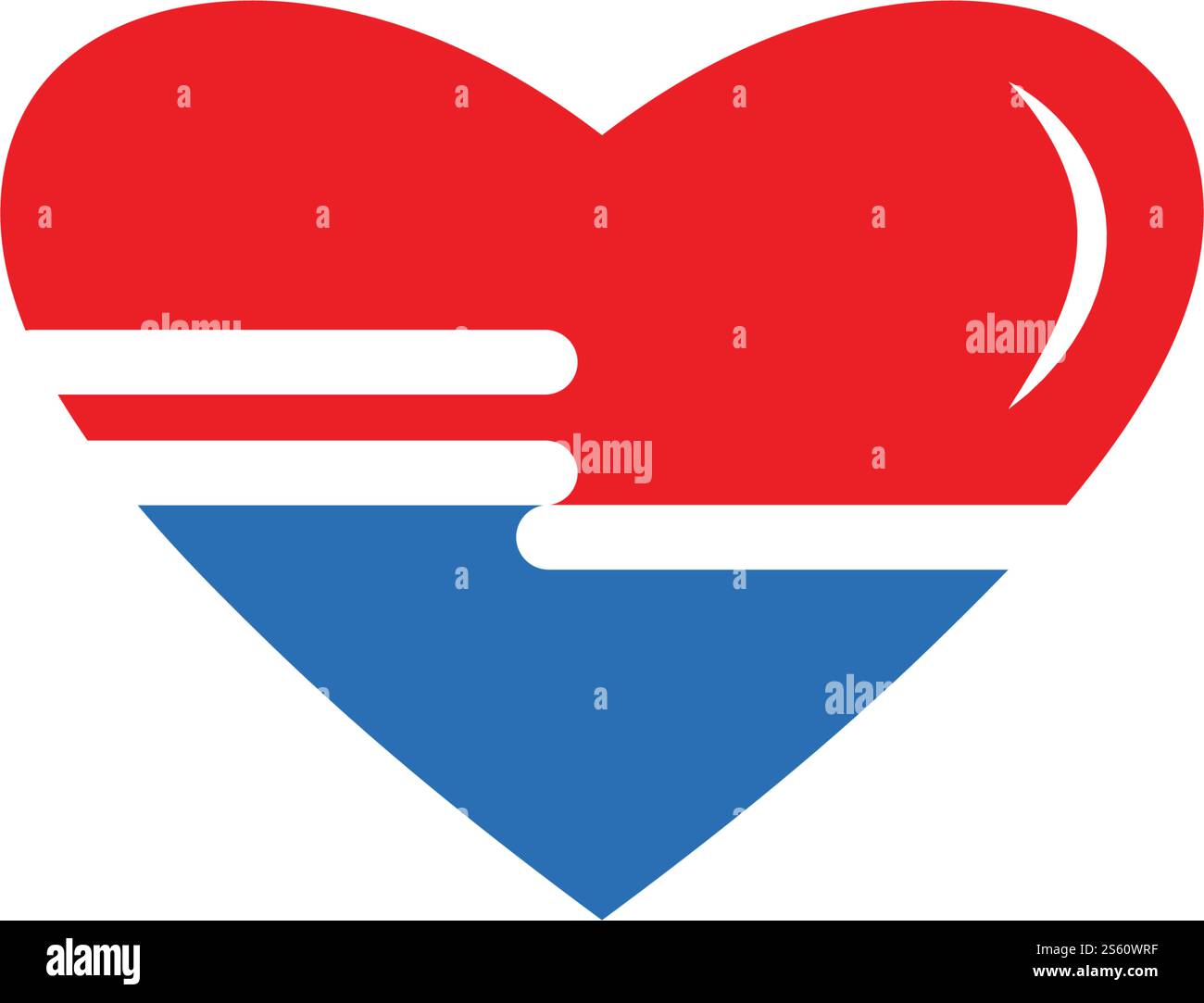 Heart Logo Template vector illustration Stock Vector Image & Art - Alamy