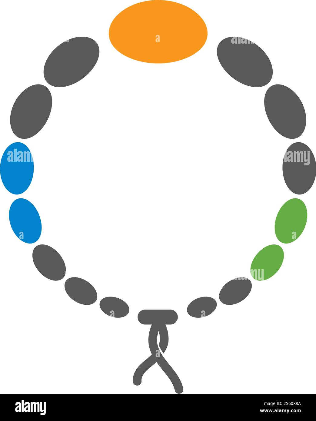Bracelet icon ilustration vector template Stock Vector