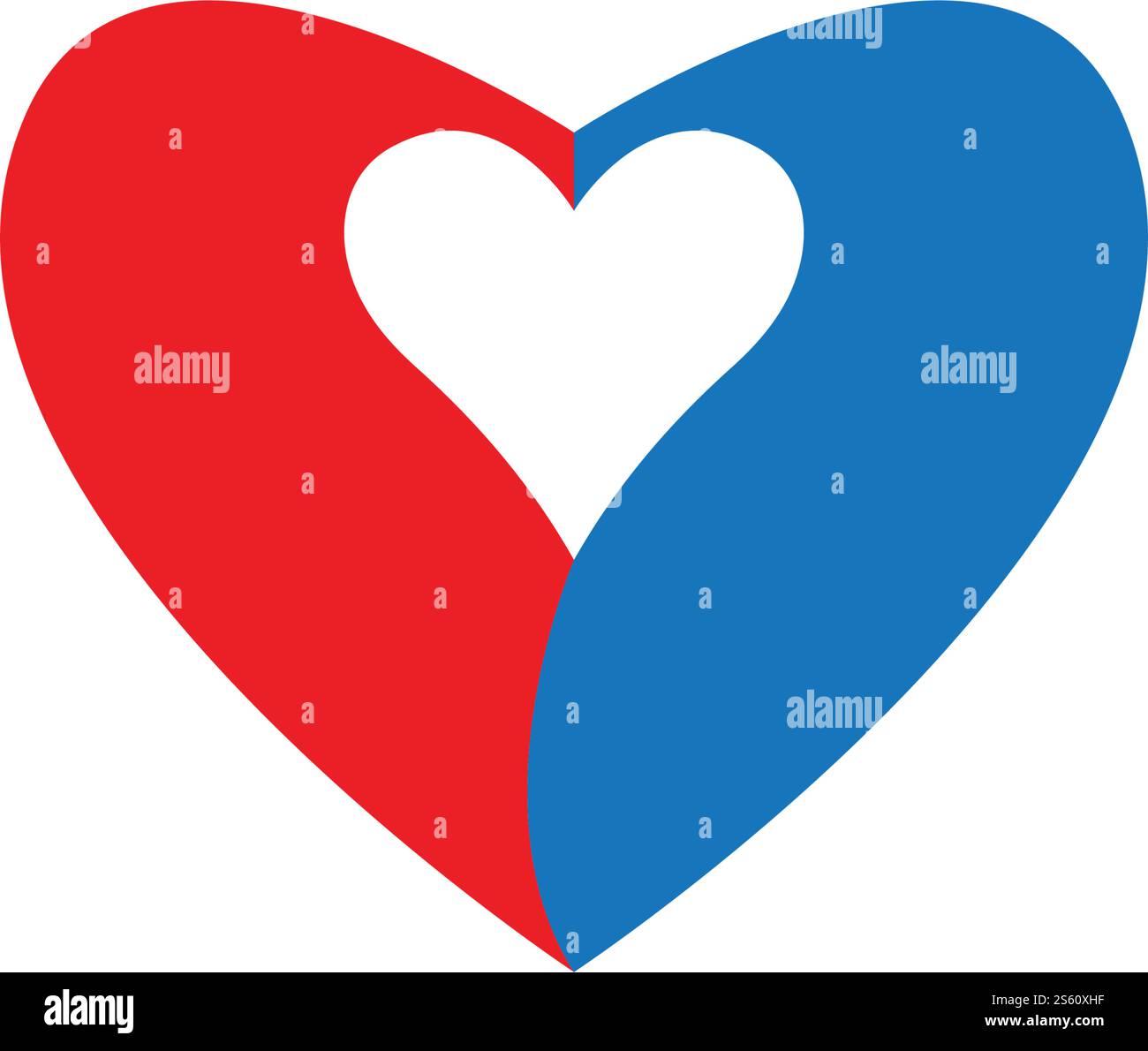 Heart Logo Template vector illustration Stock Vector Image & Art - Alamy