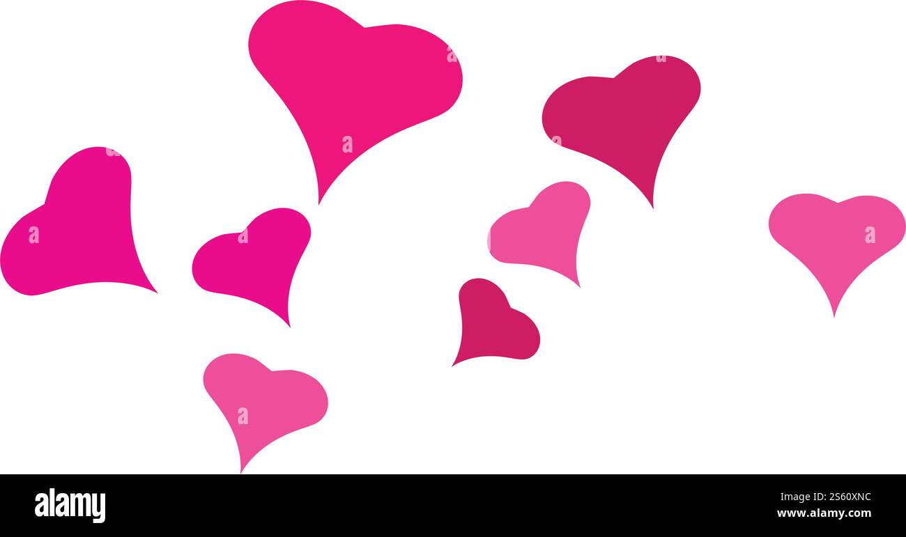 Heart Logo Template vector illustration Stock Vector Image & Art - Alamy