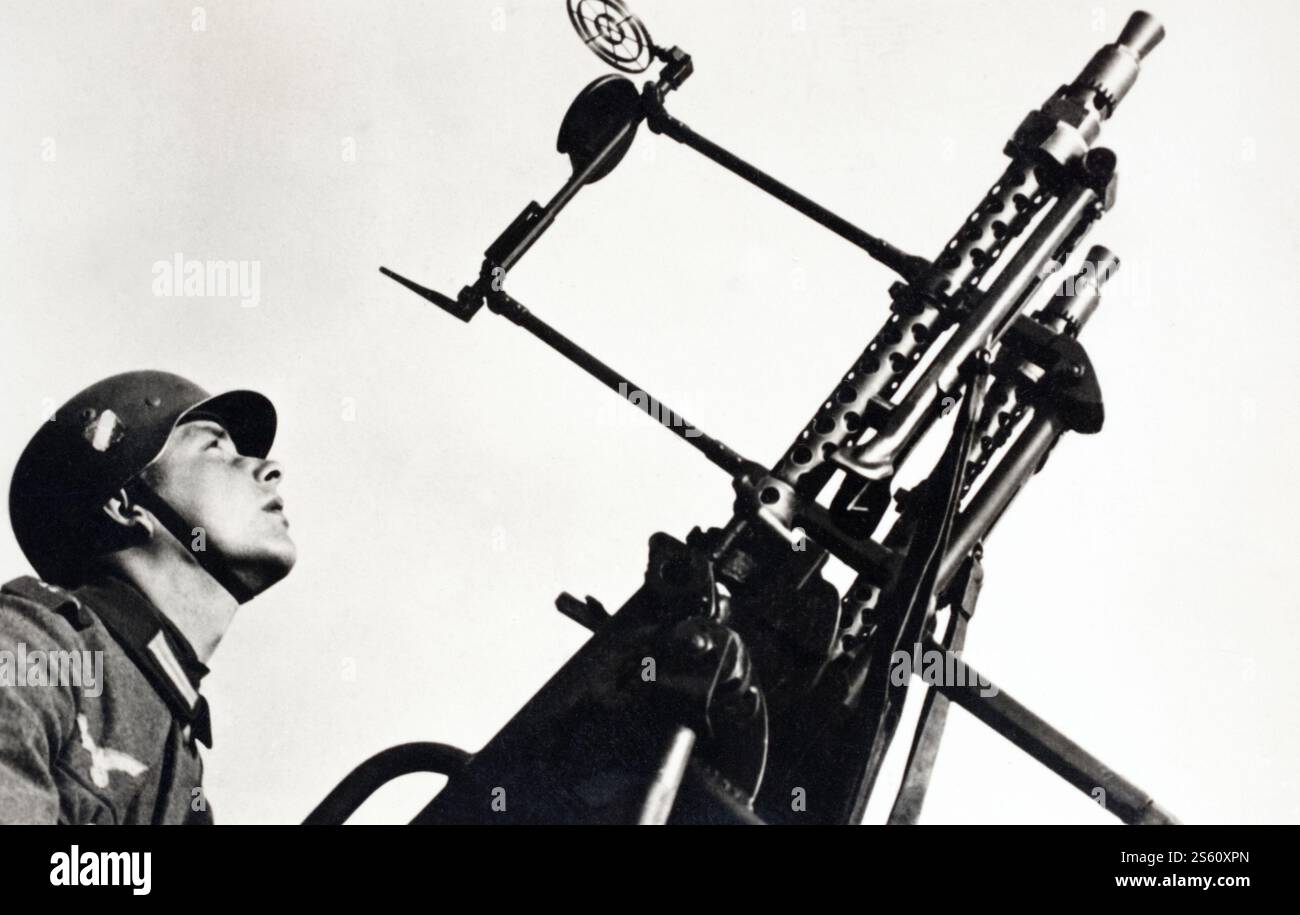 Ww2 nazi german mg 34 machine gun hi-res stock photography and images ...