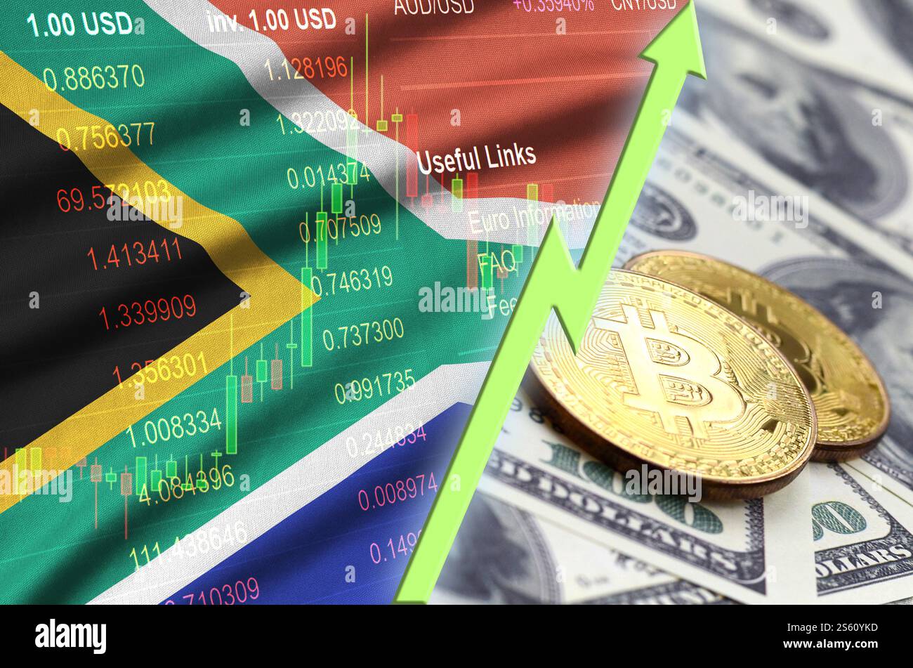 South africa bitcoin hi-res stock photography and images - Alamy