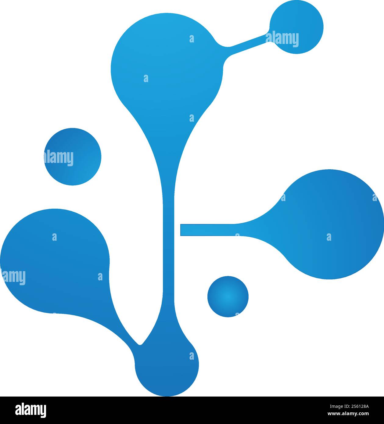 molecule logo vector icon template Stock Vector Image & Art - Alamy