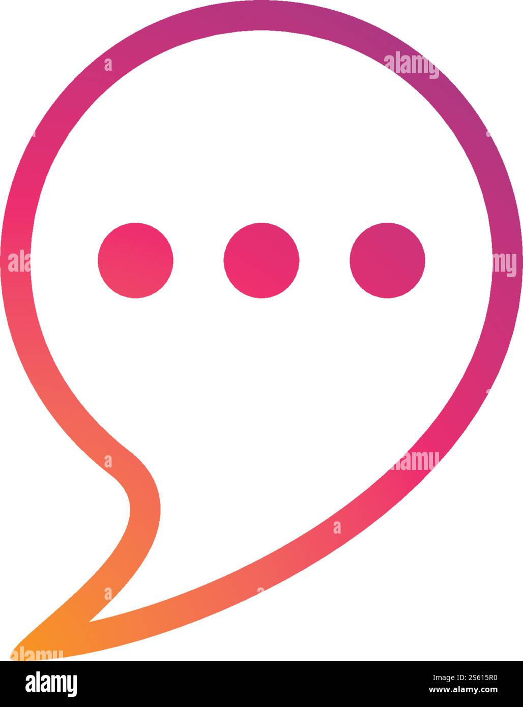 Speech bubble icon and Logo template vector illustration Stock Vector ...