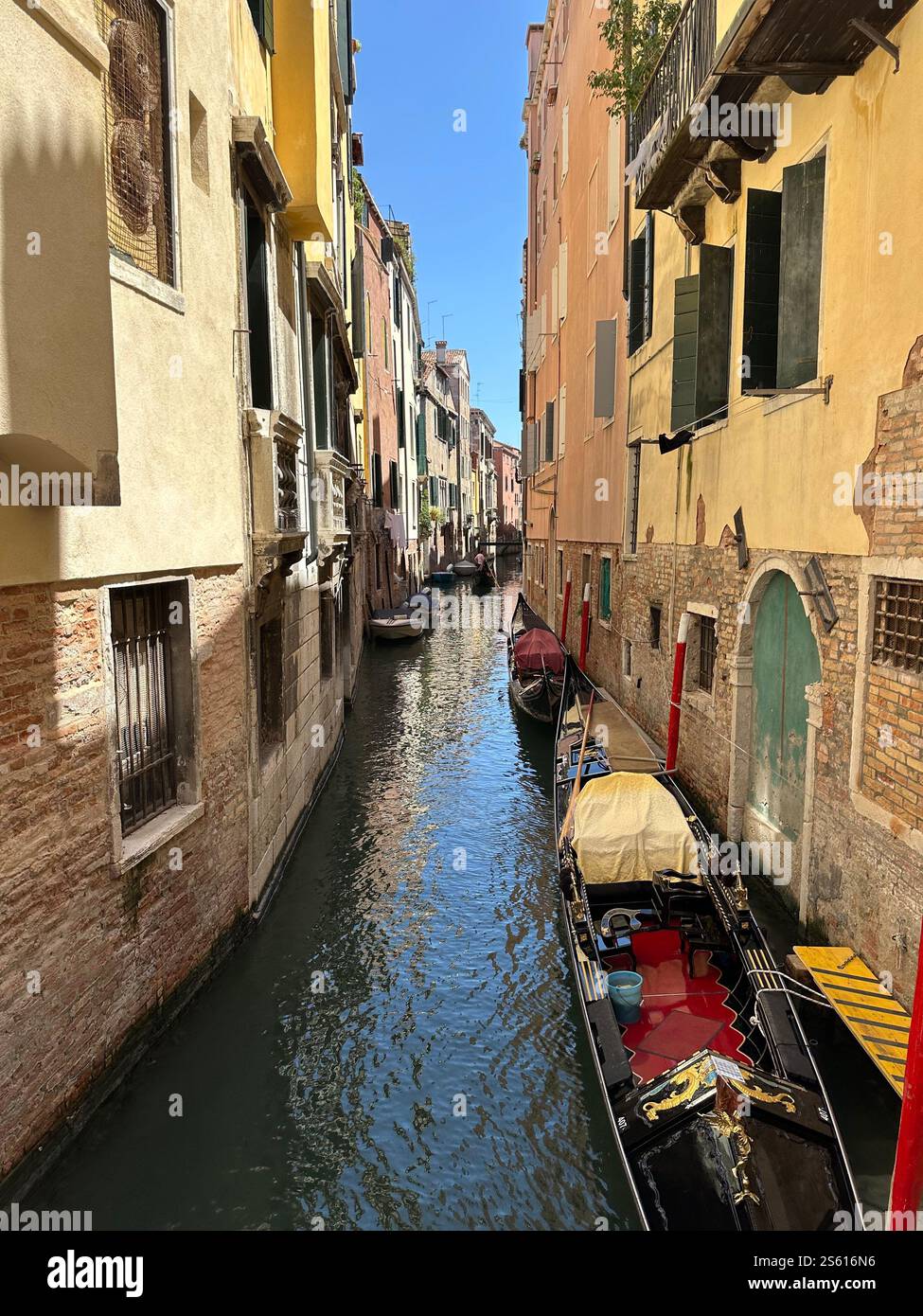 Venice Canal - Smartphone Captured Stock Image