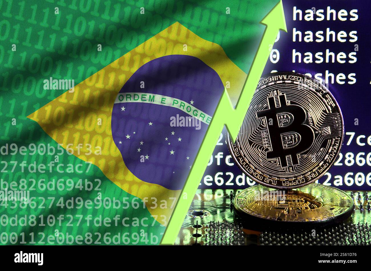 Brazil bitcoin hi-res stock photography and images - Alamy