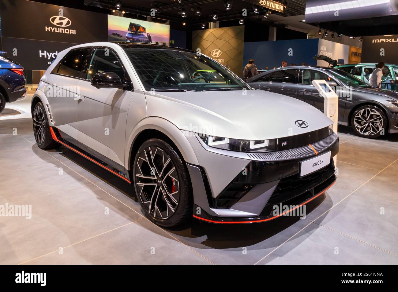 Hyundai IONIQ 5 N (2025) all-electric high-performance car at the ...