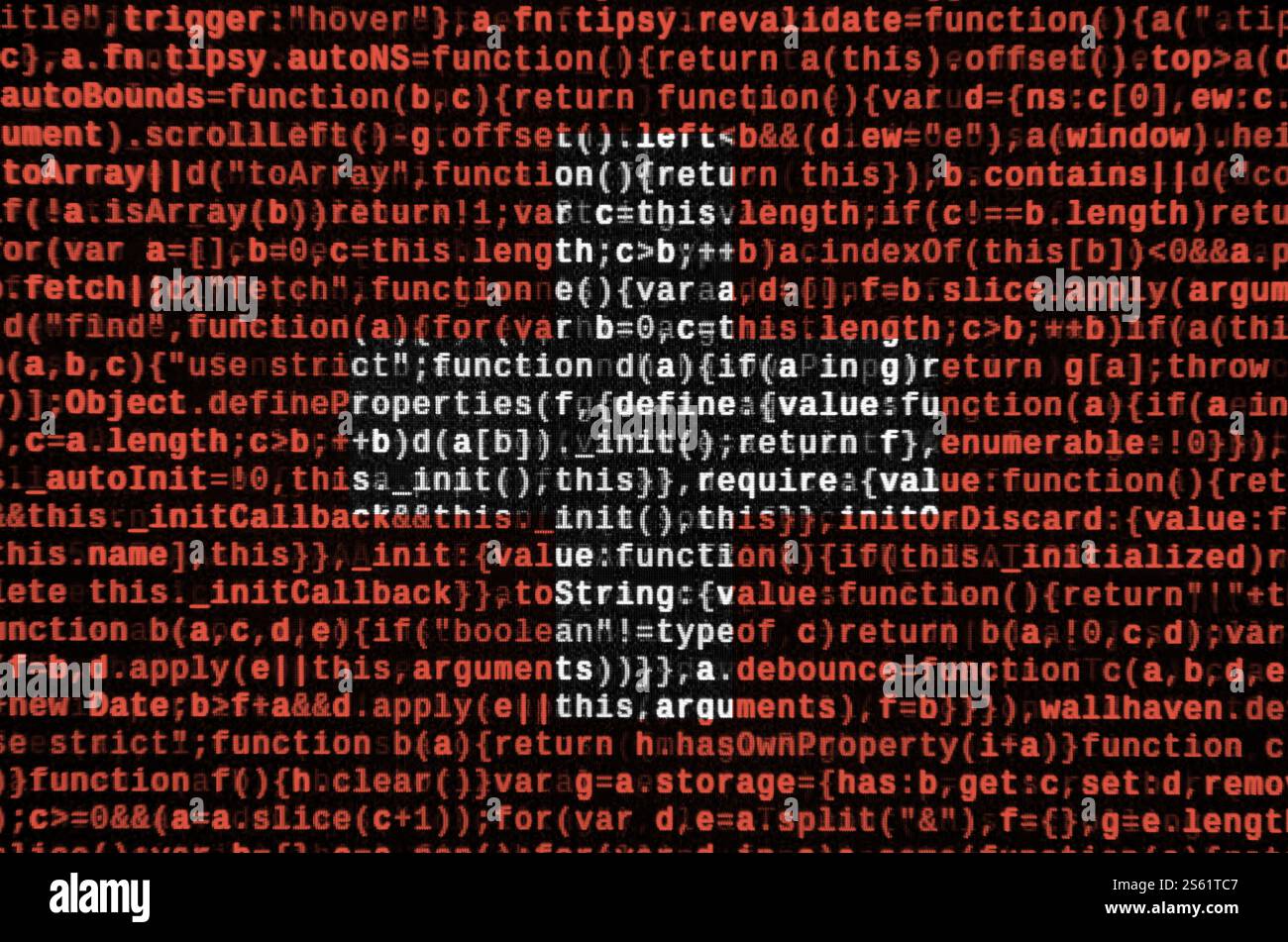 Switzerland flag is depicted on the screen with the program code. The concept of modern technology and site development. Switzerland flag is depicted Stock Photo