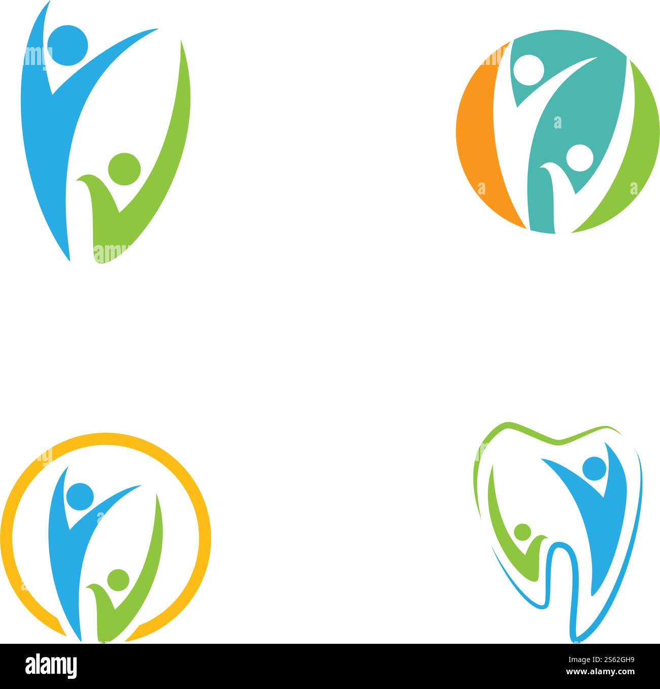 Community, network and social logo design template vector Stock Vector ...