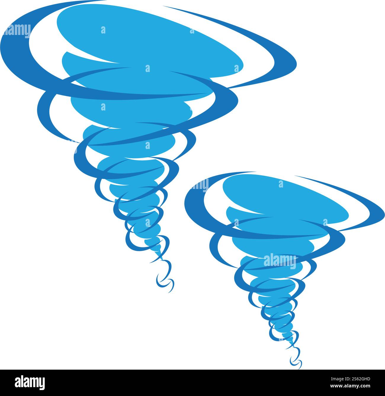 Wind tornado logo vector illustration flat design Stock Vector Image ...